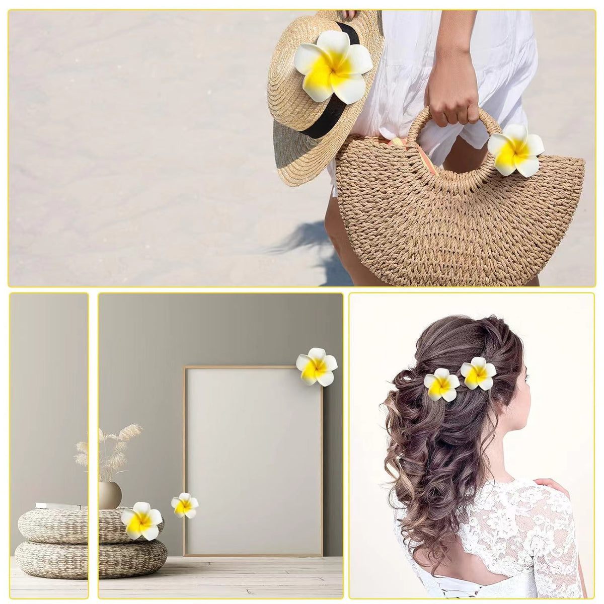 Flower hairpin