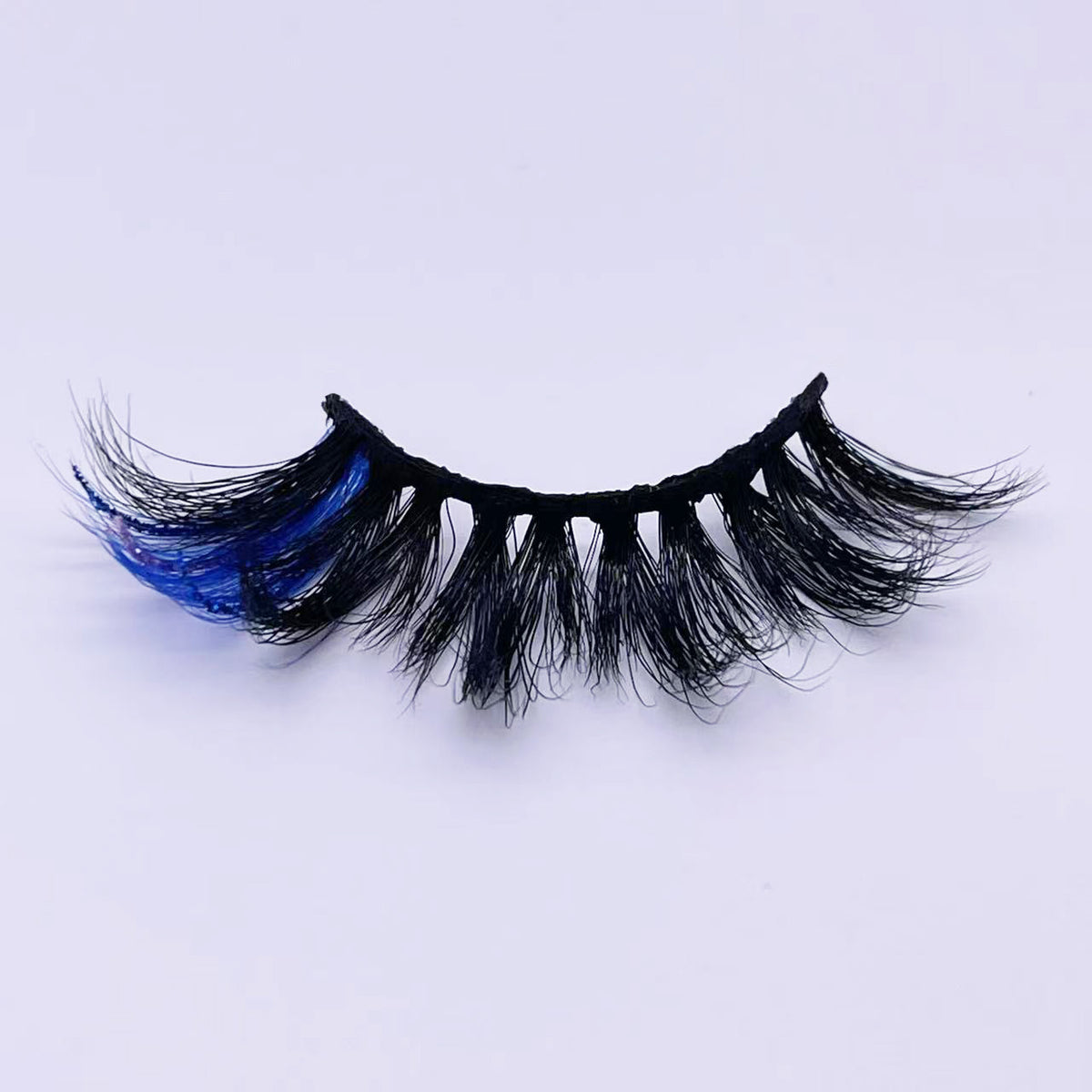 25mm mink lashes with color --- GCA1731