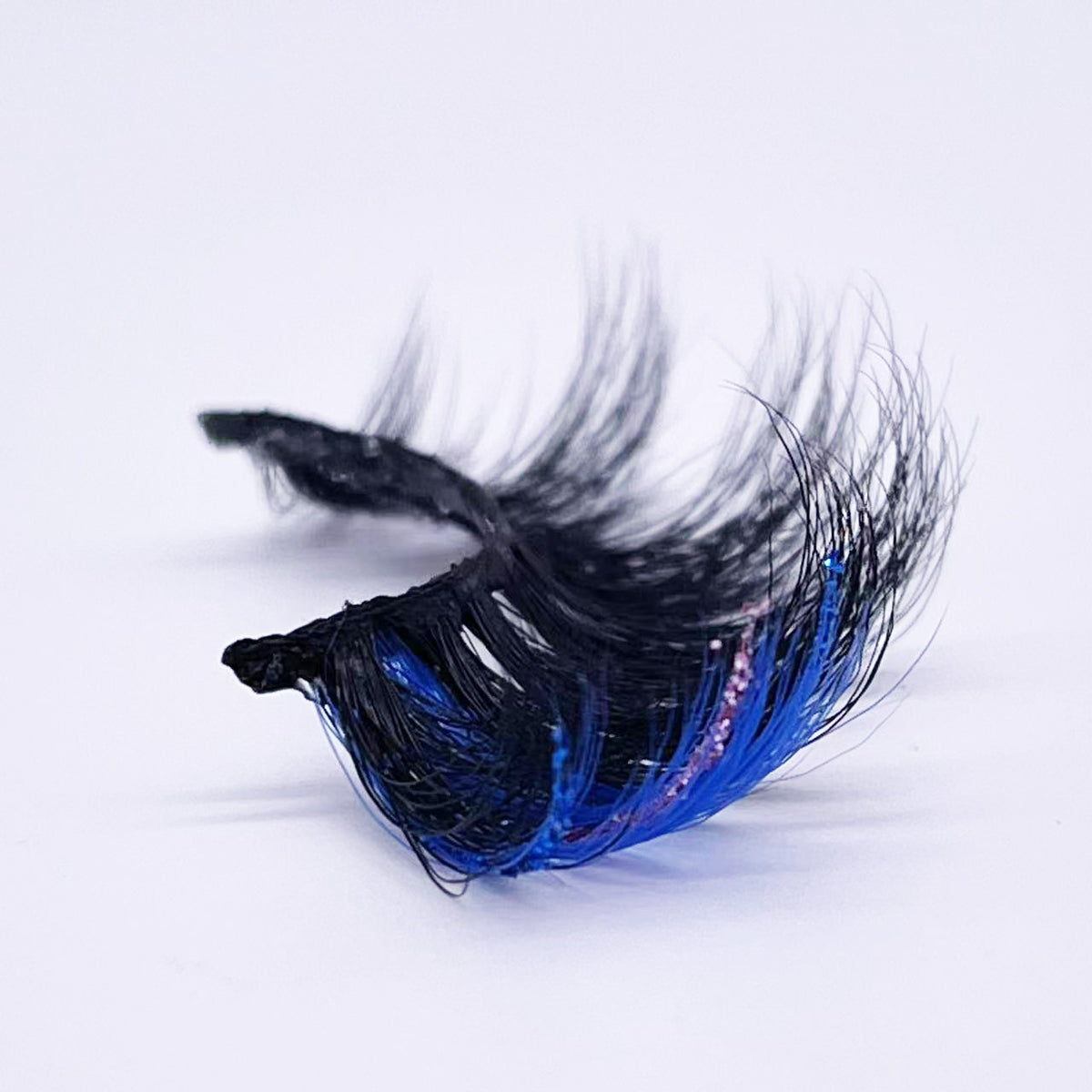 25mm mink lashes with color --- GCA1731