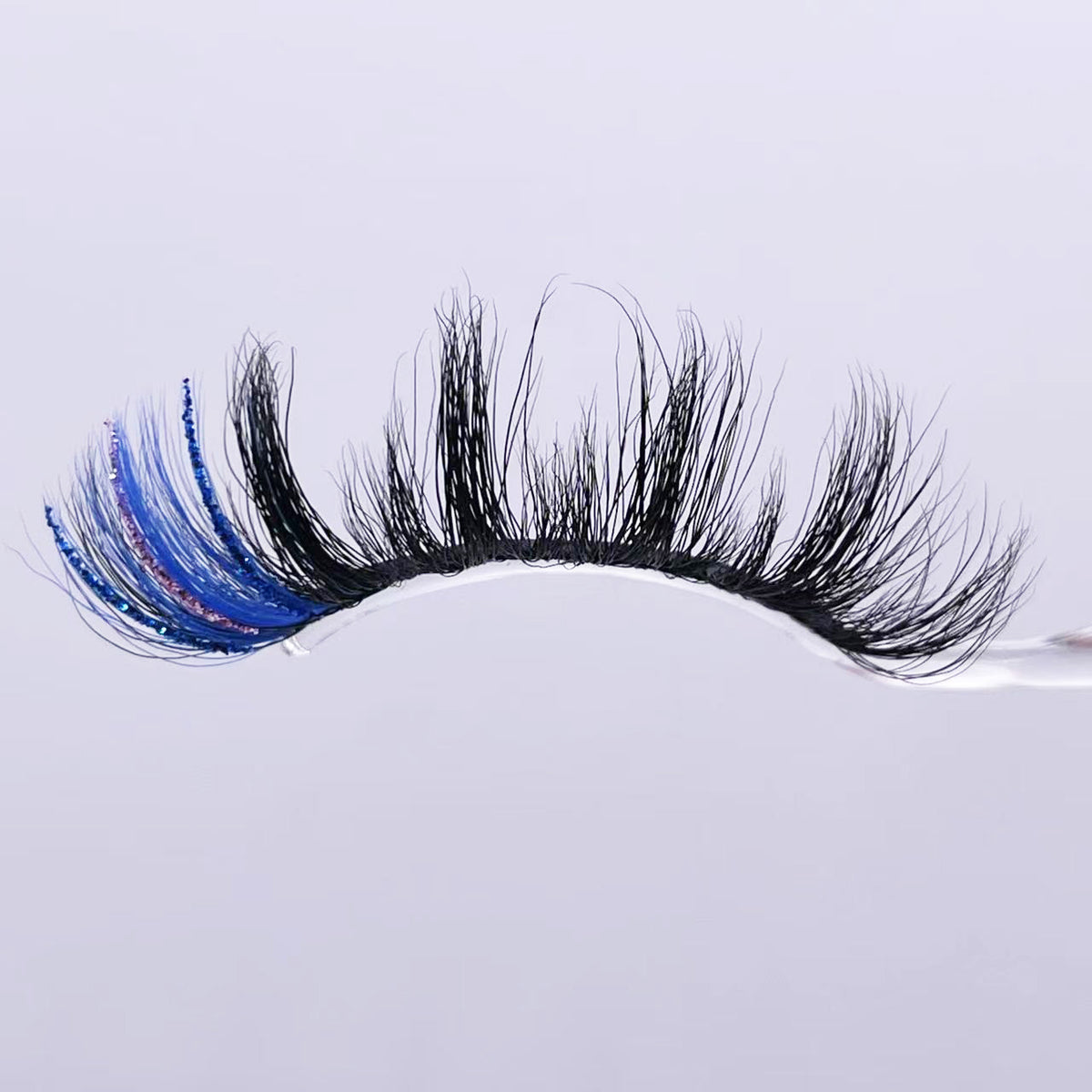 25mm mink lashes with color --- GCA1731