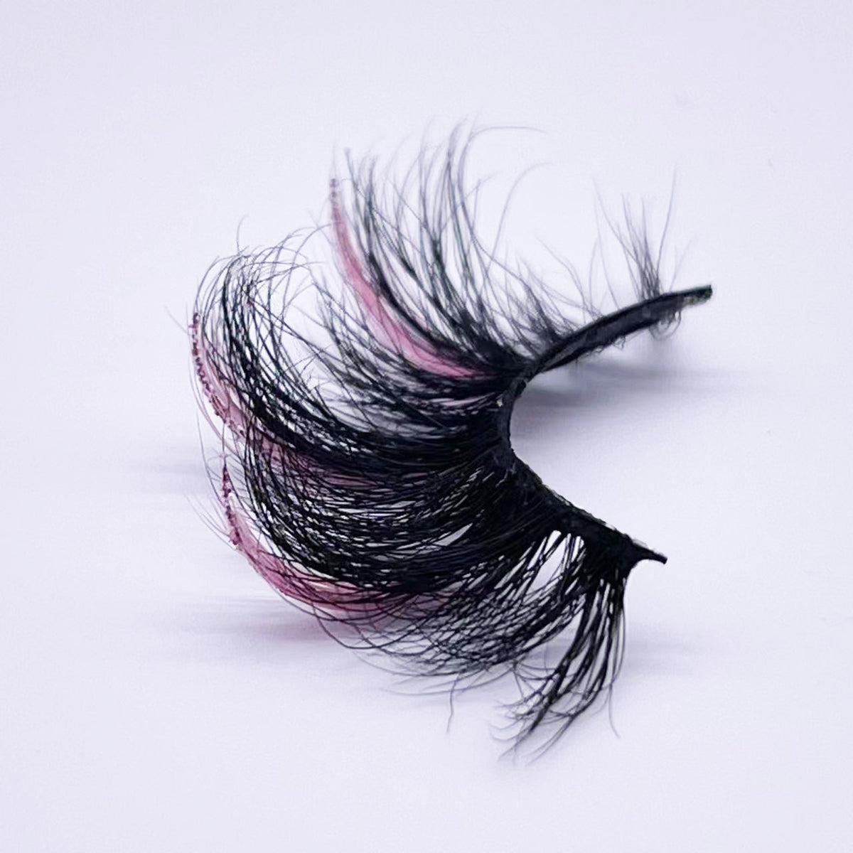 25mm mink lashes with color --- GCA1733