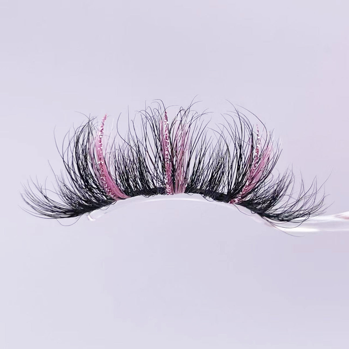 25mm mink lashes with color --- GCA1733