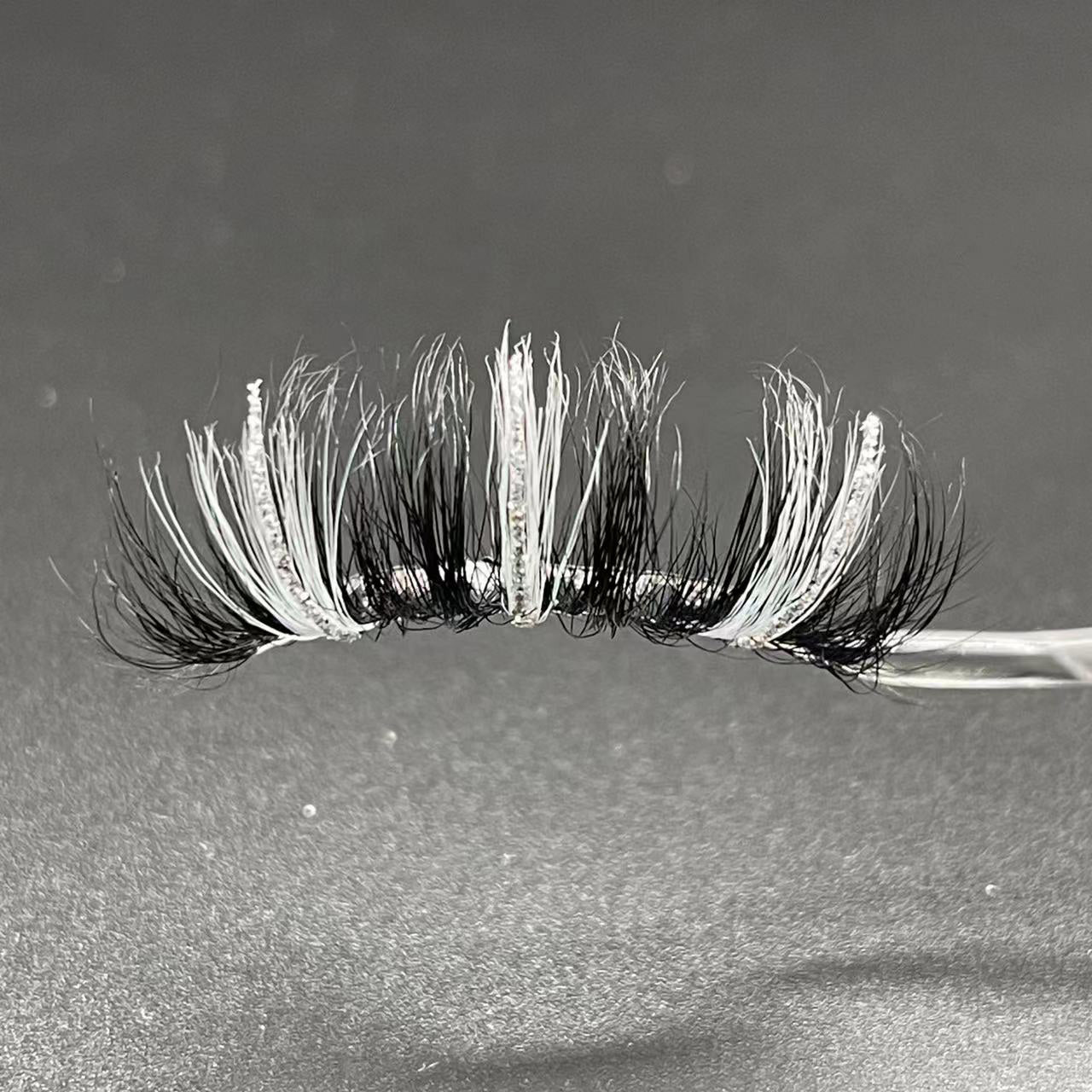 25mm mink lashes with color --- GCA1734