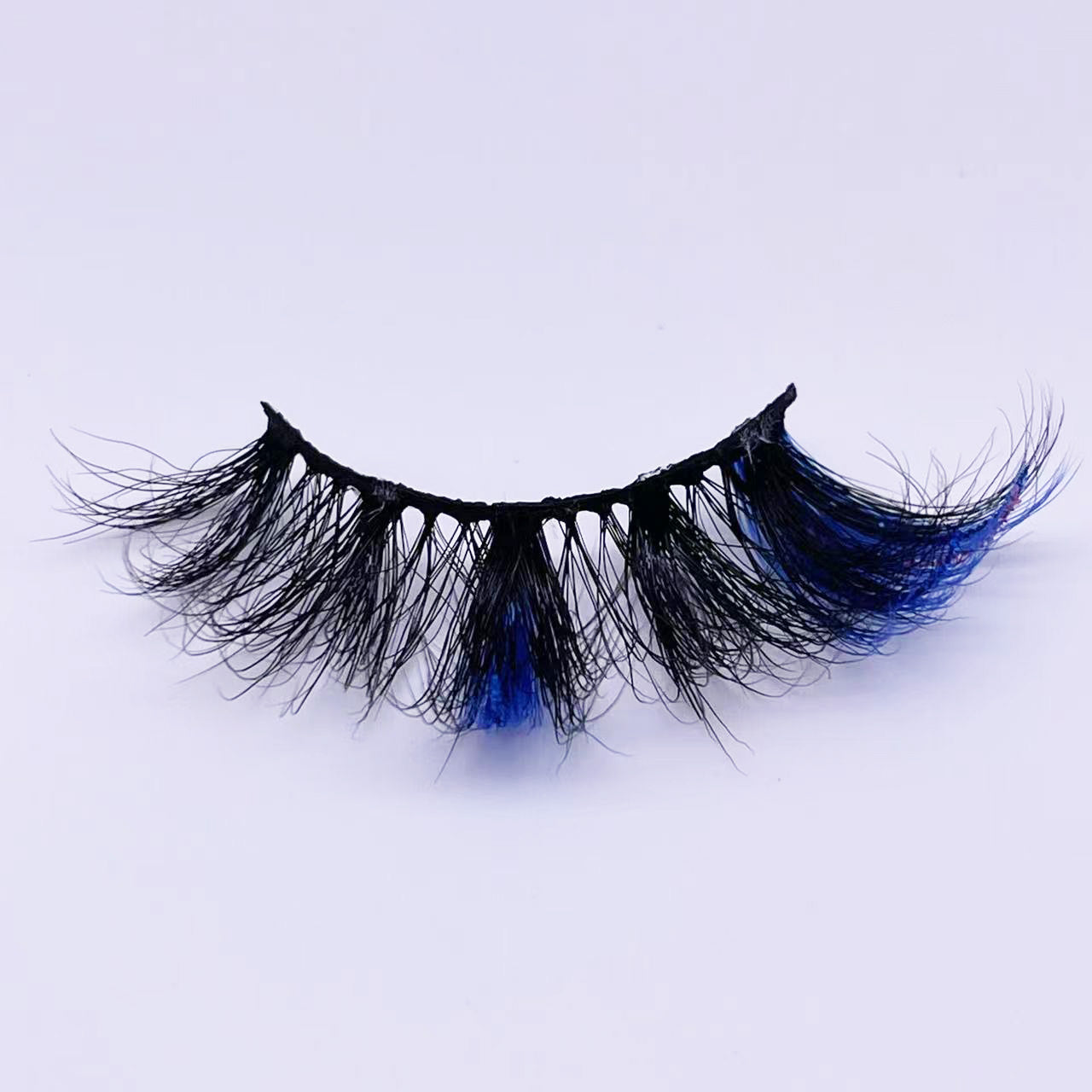25mm mink lashes with color --- GCA1735