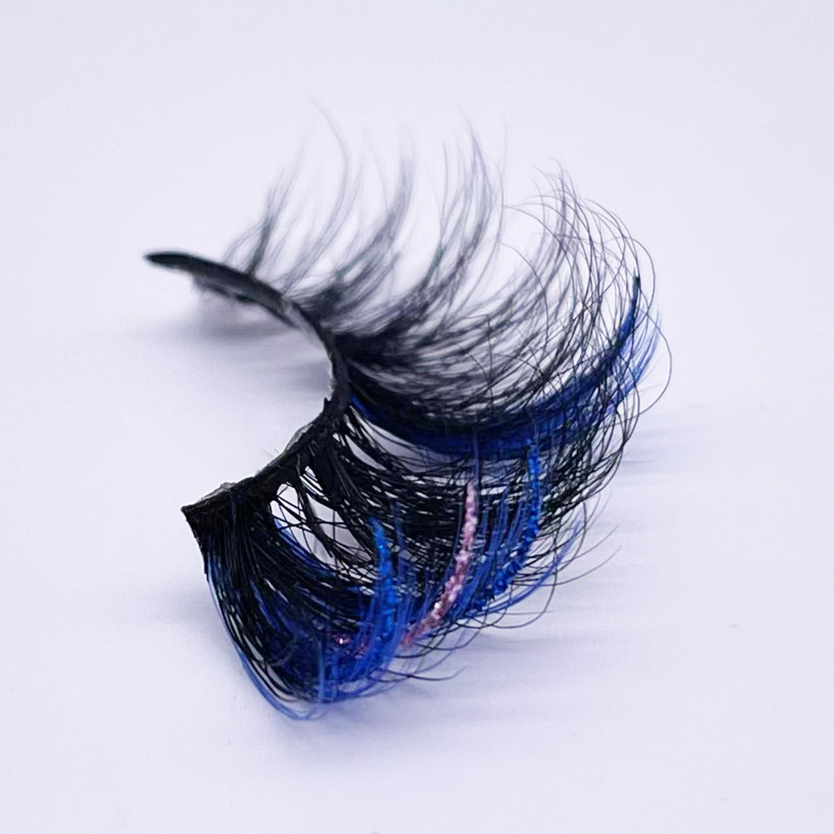 25mm mink lashes with color --- GCA1735