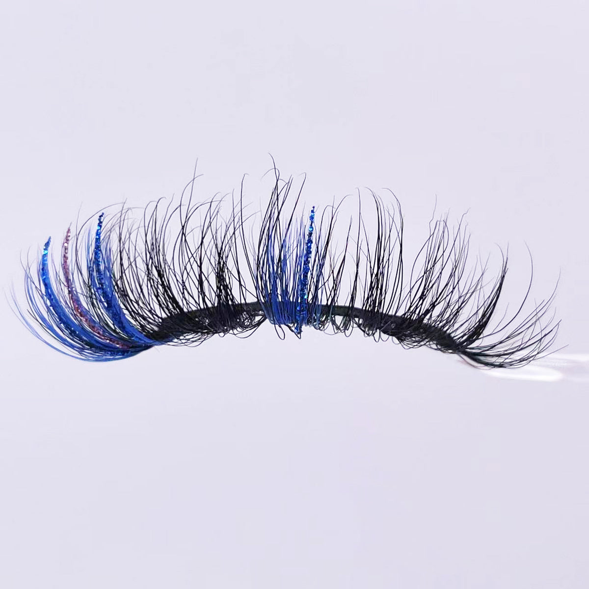 25mm mink lashes with color --- GCA1735