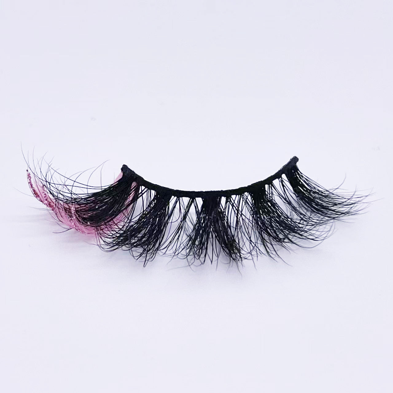 25mm mink lashes with color --- GCA1738