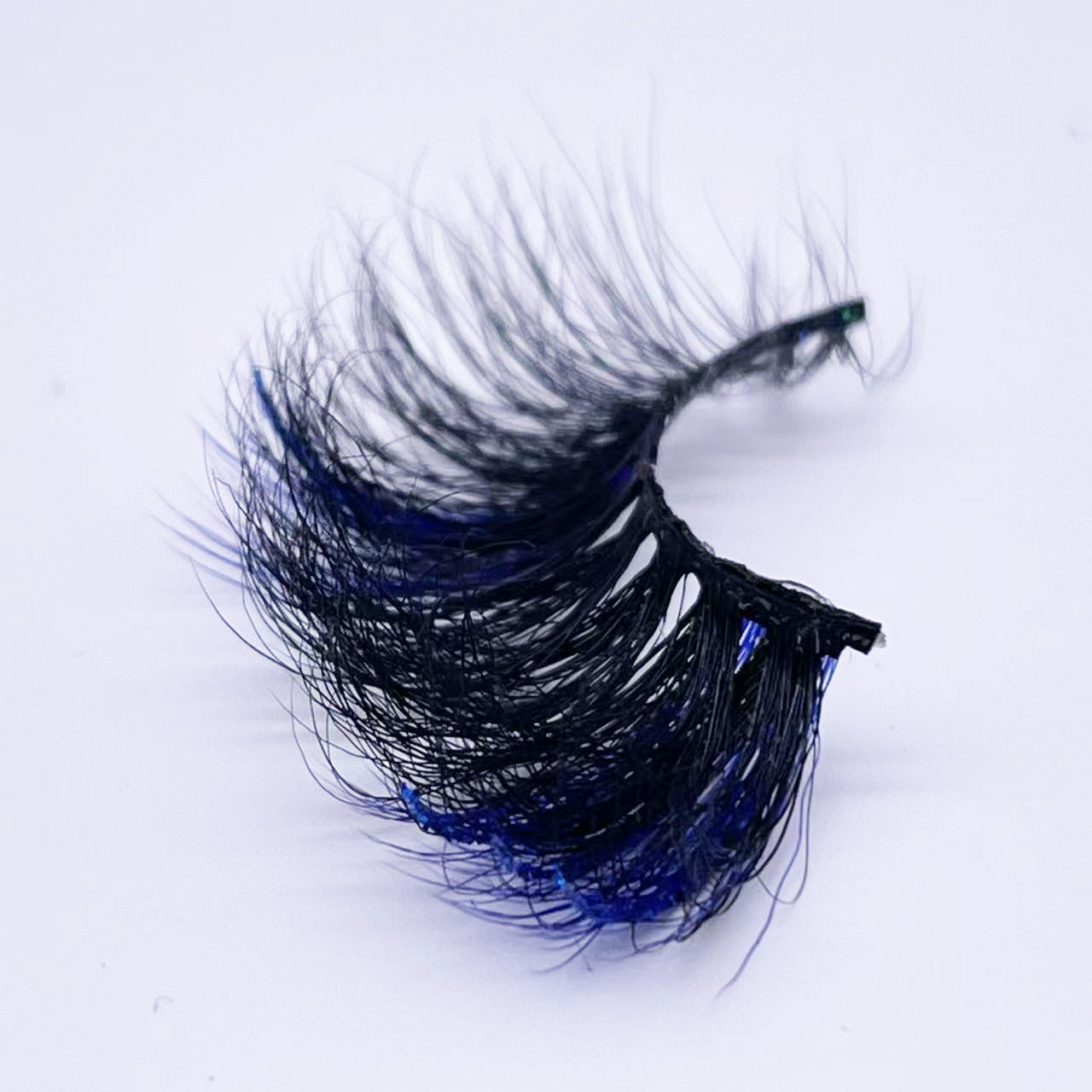25mm mink lashes with color --- GCA1740