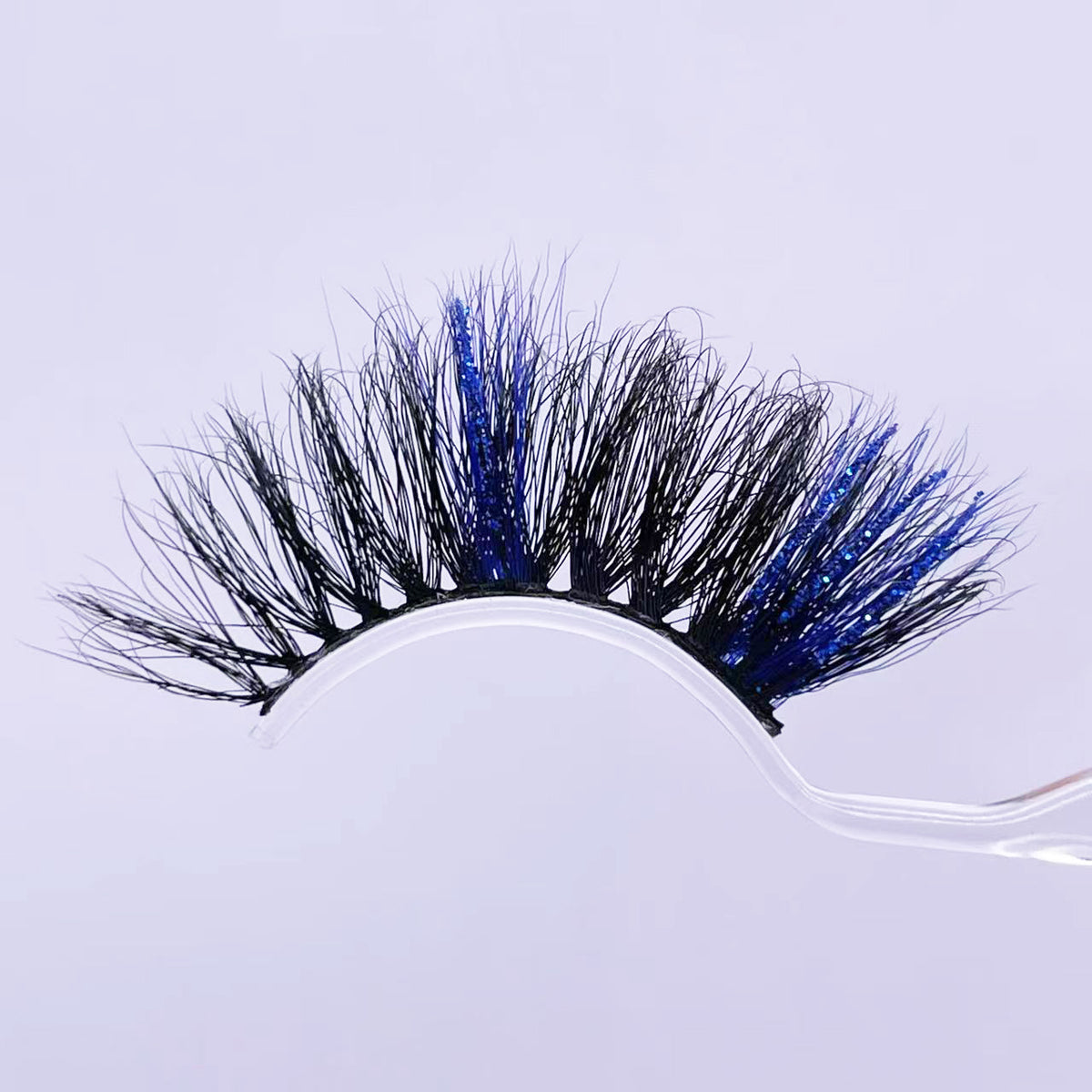 25mm mink lashes with color --- GCA1740