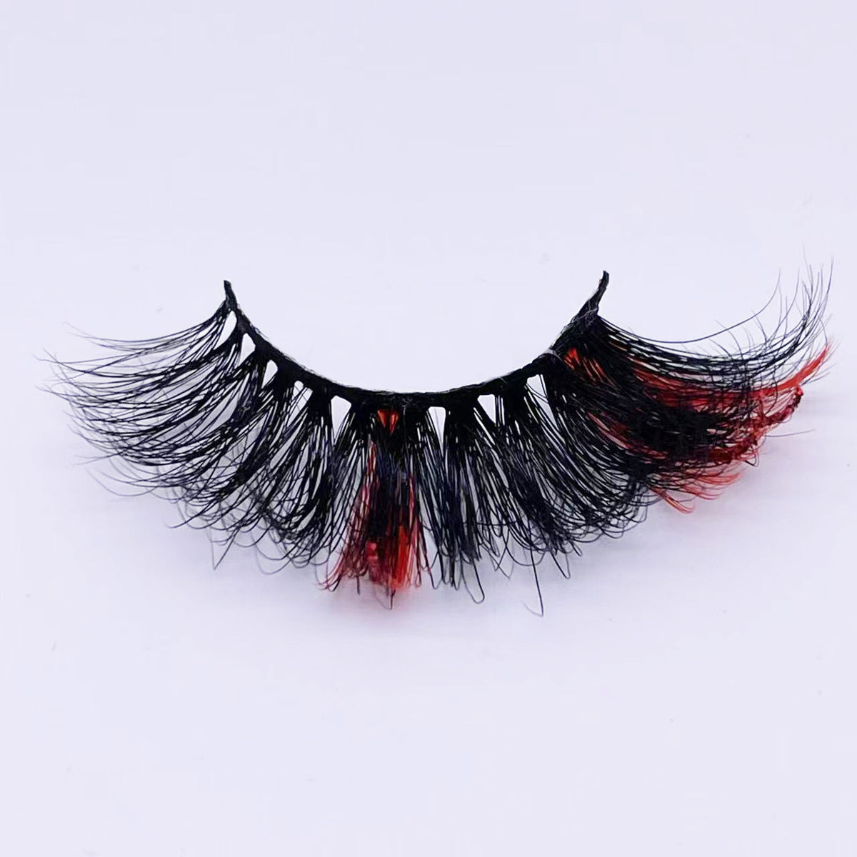 25mm mink lashes with color --- GCA1741