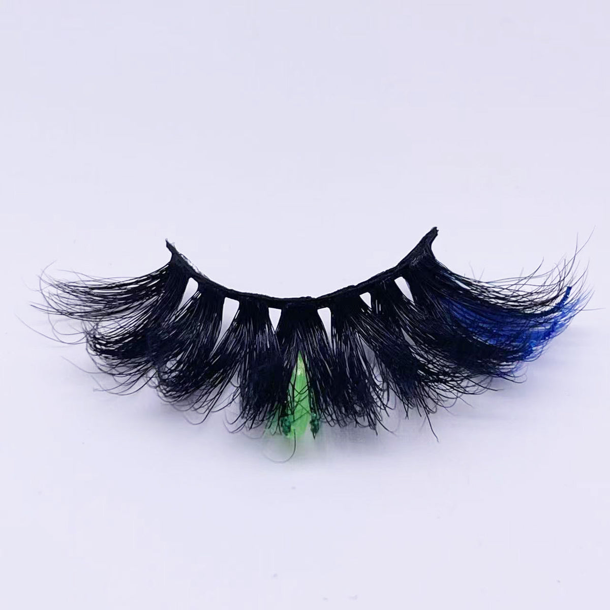 25mm mink lashes with color --- GCA1742