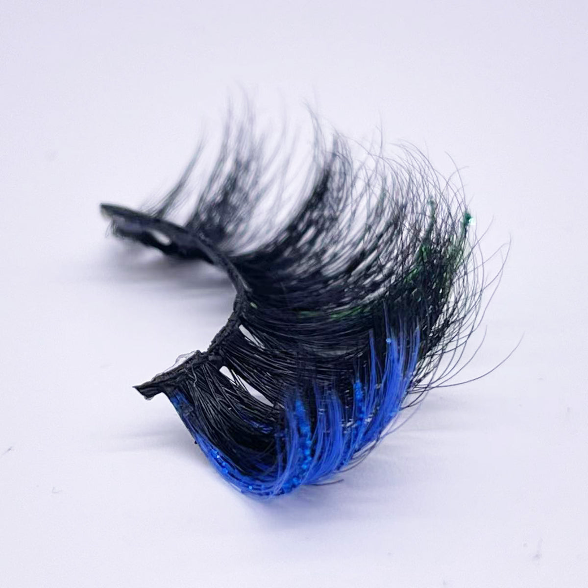 25mm mink lashes with color --- GCA1742