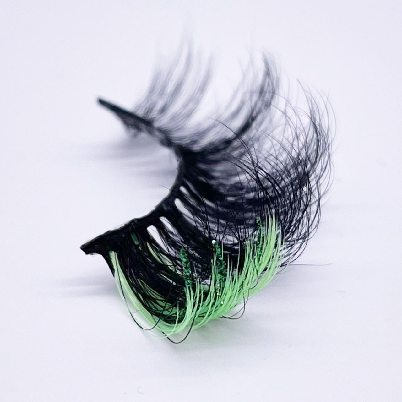 25mm mink lashes with color --- GCA1745