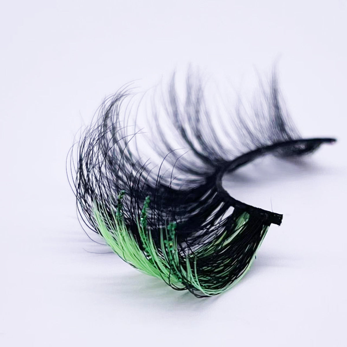 25mm mink lashes with color --- GCA1745