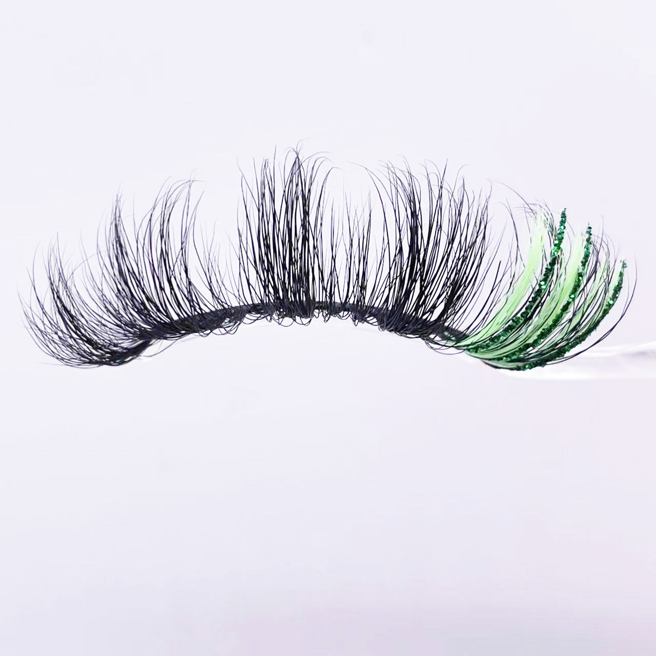 25mm mink lashes with color --- GCA1745