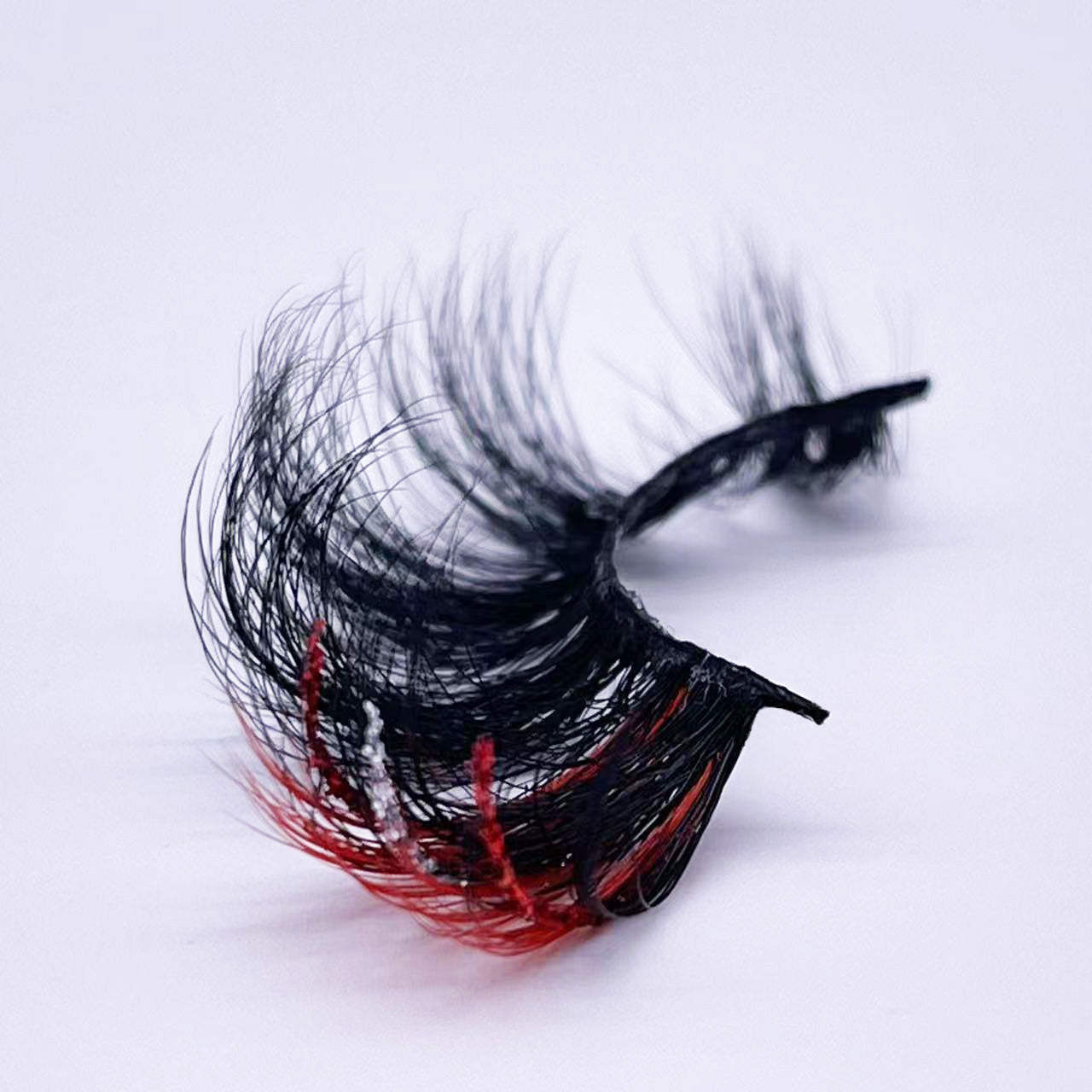 25mm Nerzwimpern mit Farbe