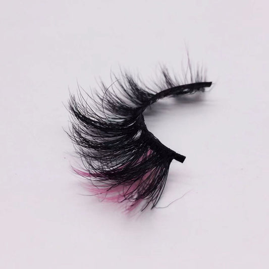 Color Lash 20mm Wholesale Mink Eyelashes --- GCA1772