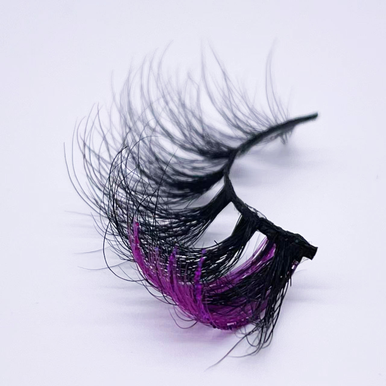 25mm Nerzwimpern mit Farbe
