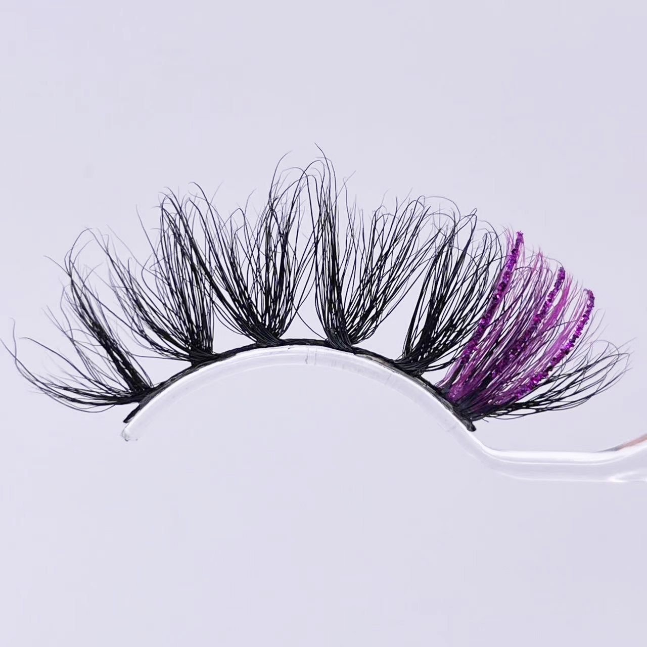 25mm Nerzwimpern mit Farbe
