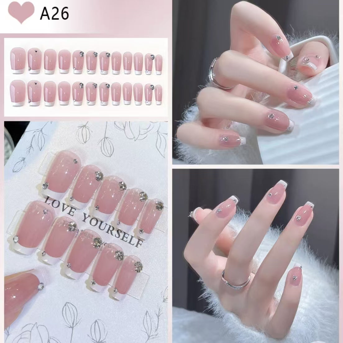 Wearing nail art---Fairyland model