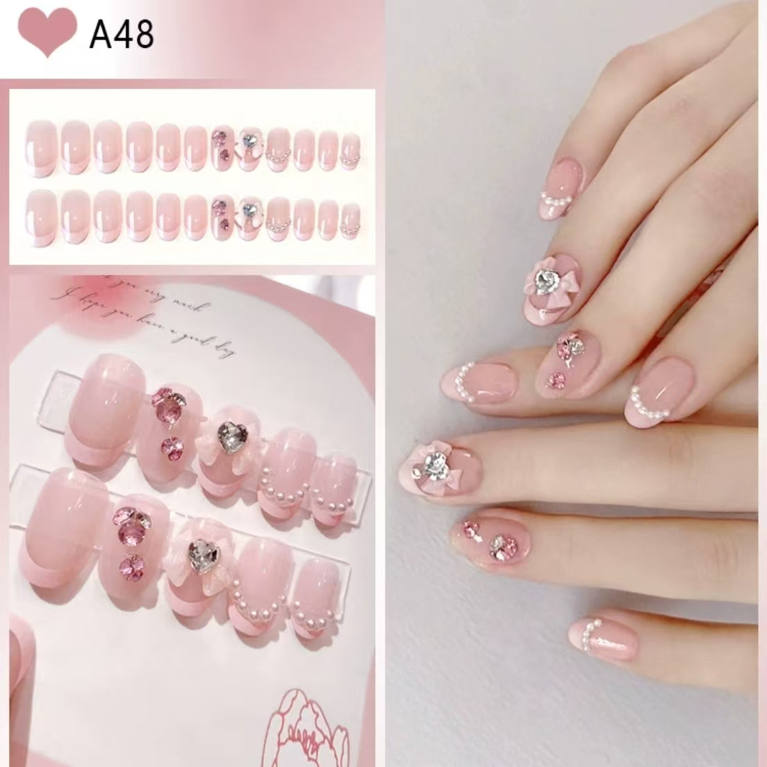 Wearing nail art---Fairyland model
