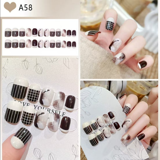 Wearing nail art---personalized version
