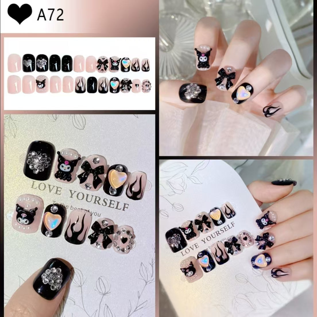 Wearing nail art---personalized version