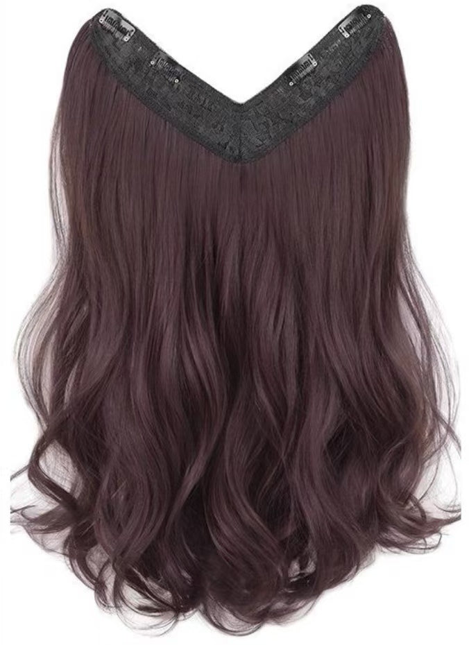 A whole lot of wavy hair