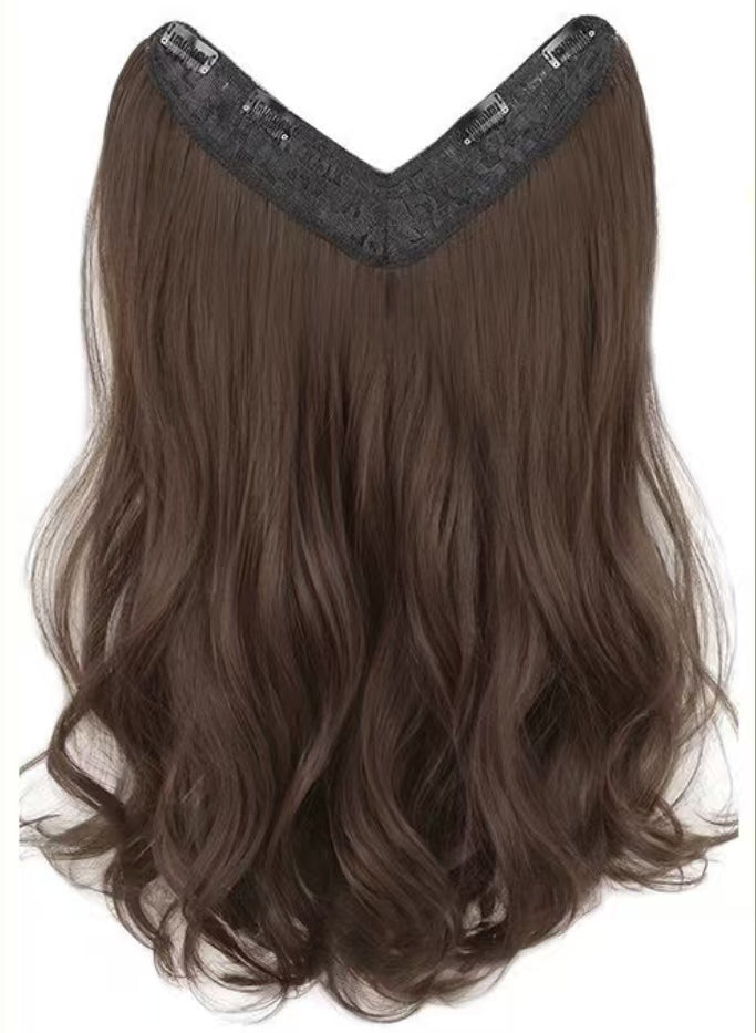 A whole lot of wavy hair