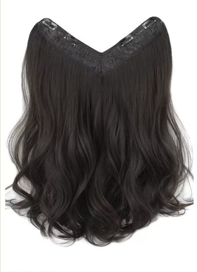 A whole lot of wavy hair