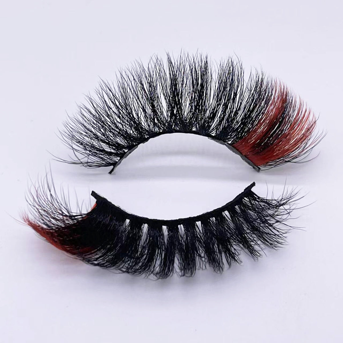 Neuer Make-up-Trend Bunte Wimpern 15mm 20mm