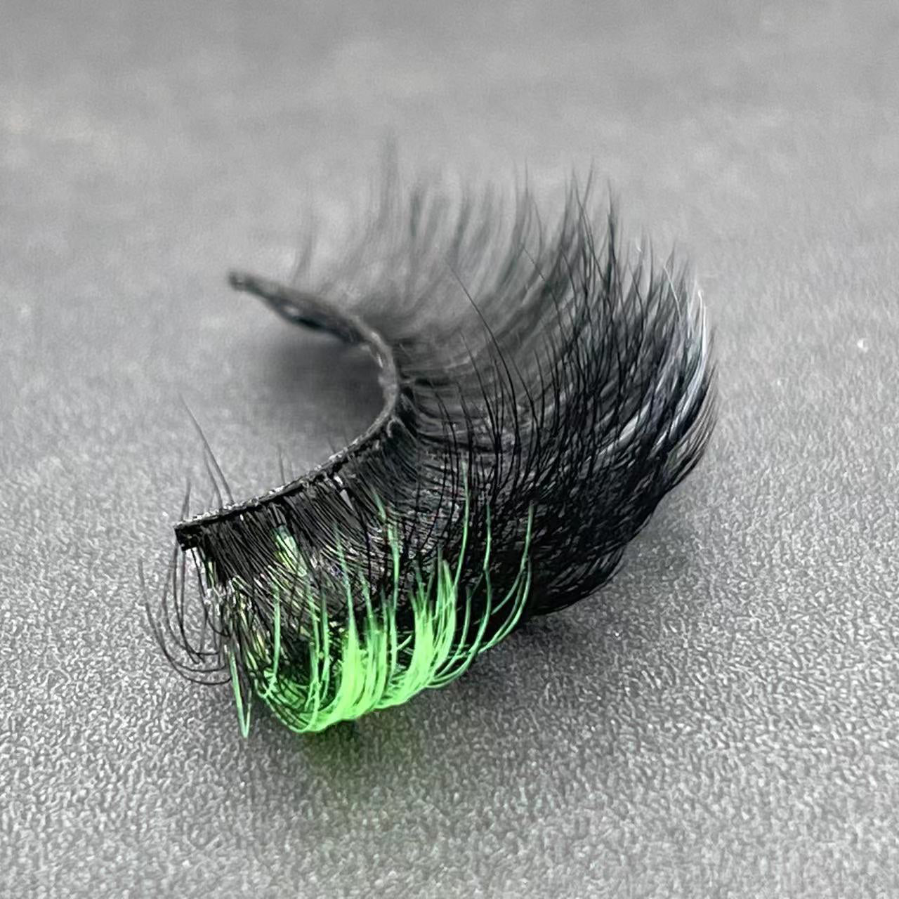 New Makeup Trend Colorful Lashes 20mm --- GCA1860