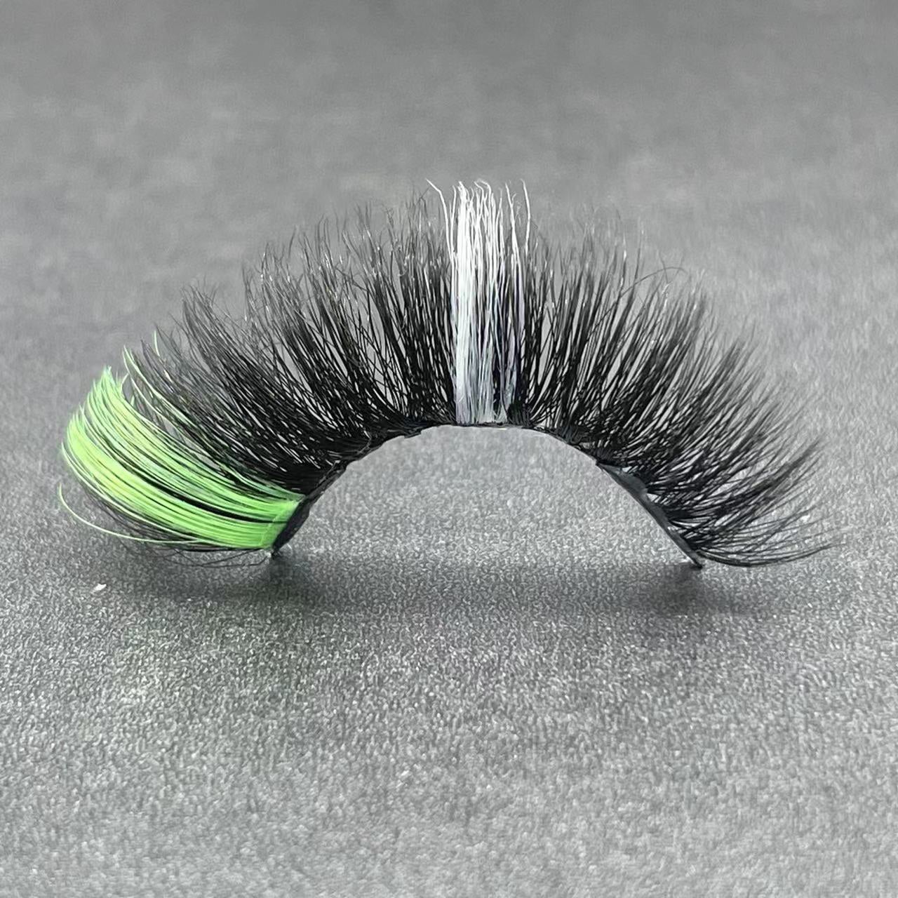 New Makeup Trend Colorful Lashes 20mm --- GCA1860