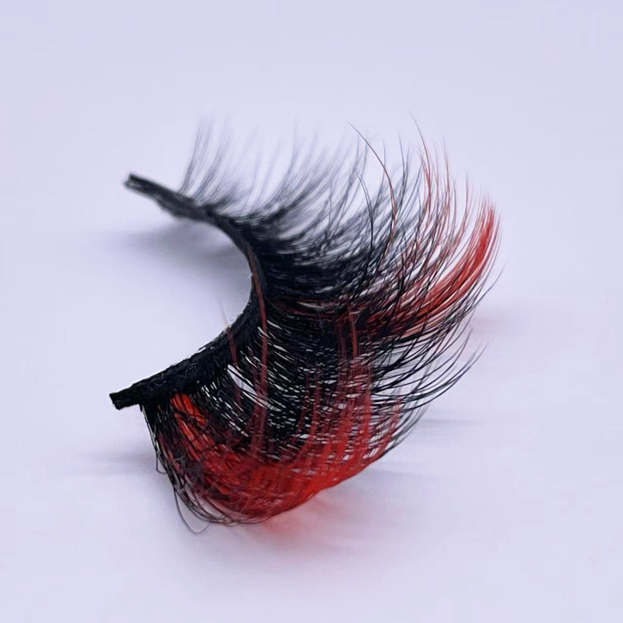 Neuer Make-up-Trend Bunte Wimpern 15mm 20mm