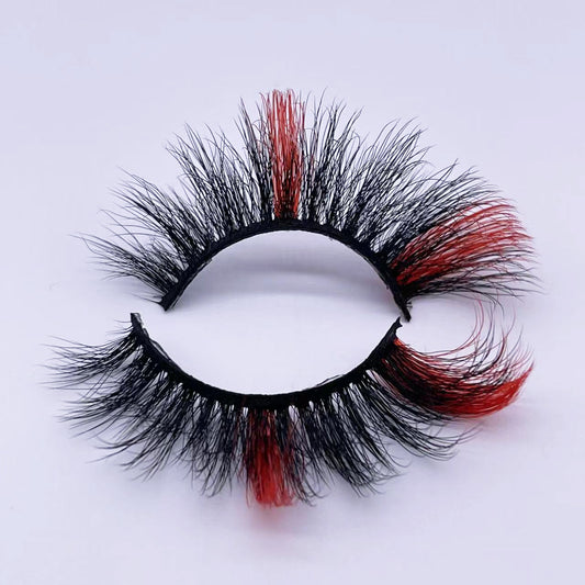 New Makeup Trend Colorful Lashes 20mm --- GCA1864