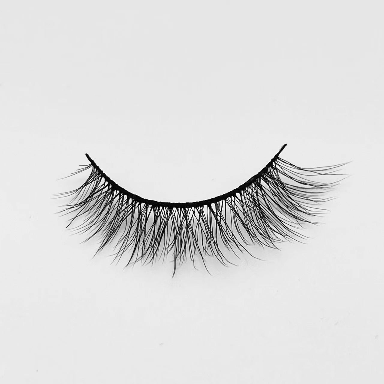Cils de vison 3d en fausse soie 15 mm