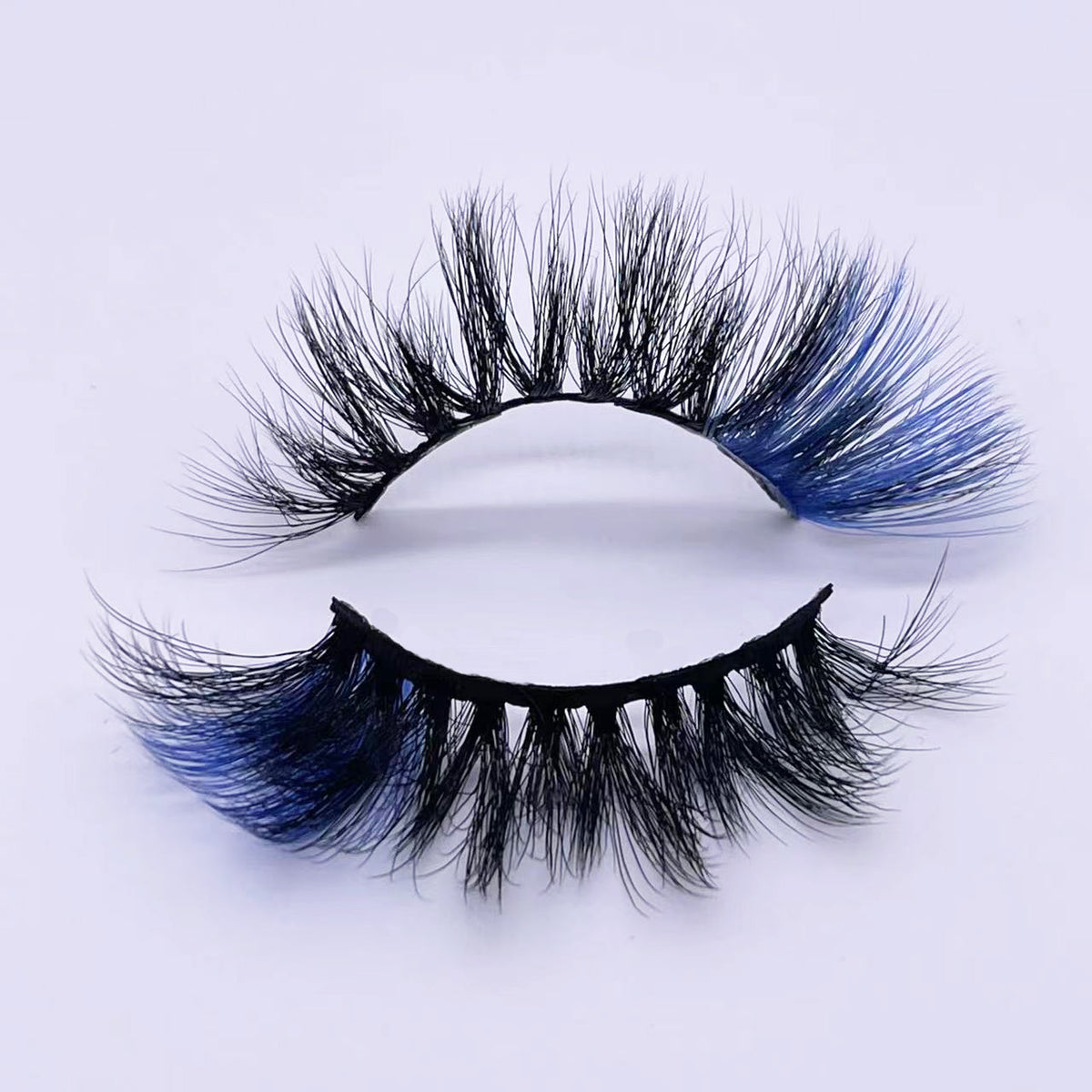 Neuer Make-up-Trend Bunte Wimpern 15mm 20mm