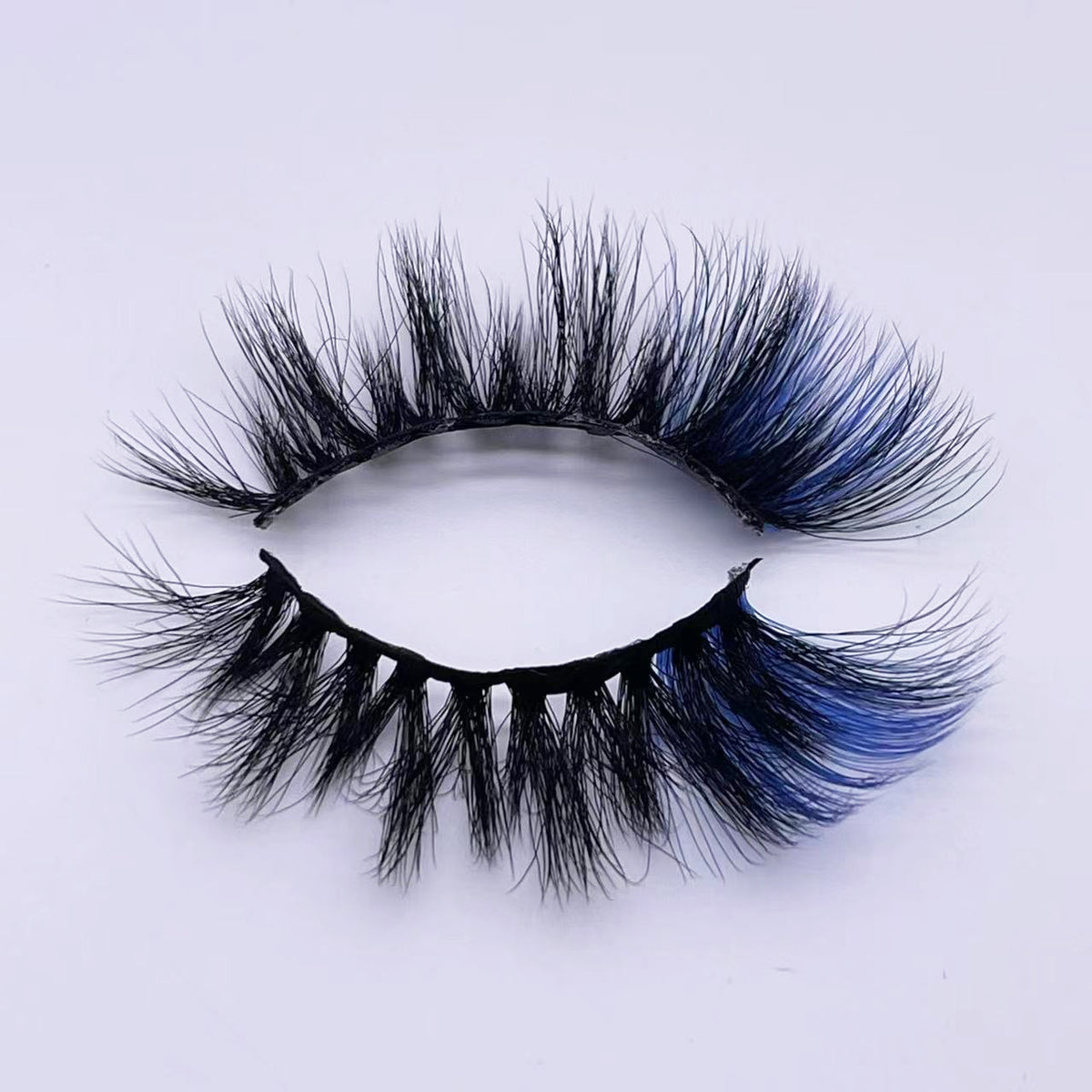 Neuer Make-up-Trend Bunte Wimpern 15mm 20mm