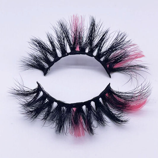 New Makeup Trend Colorful Lashes 20mm --- GCA1861
