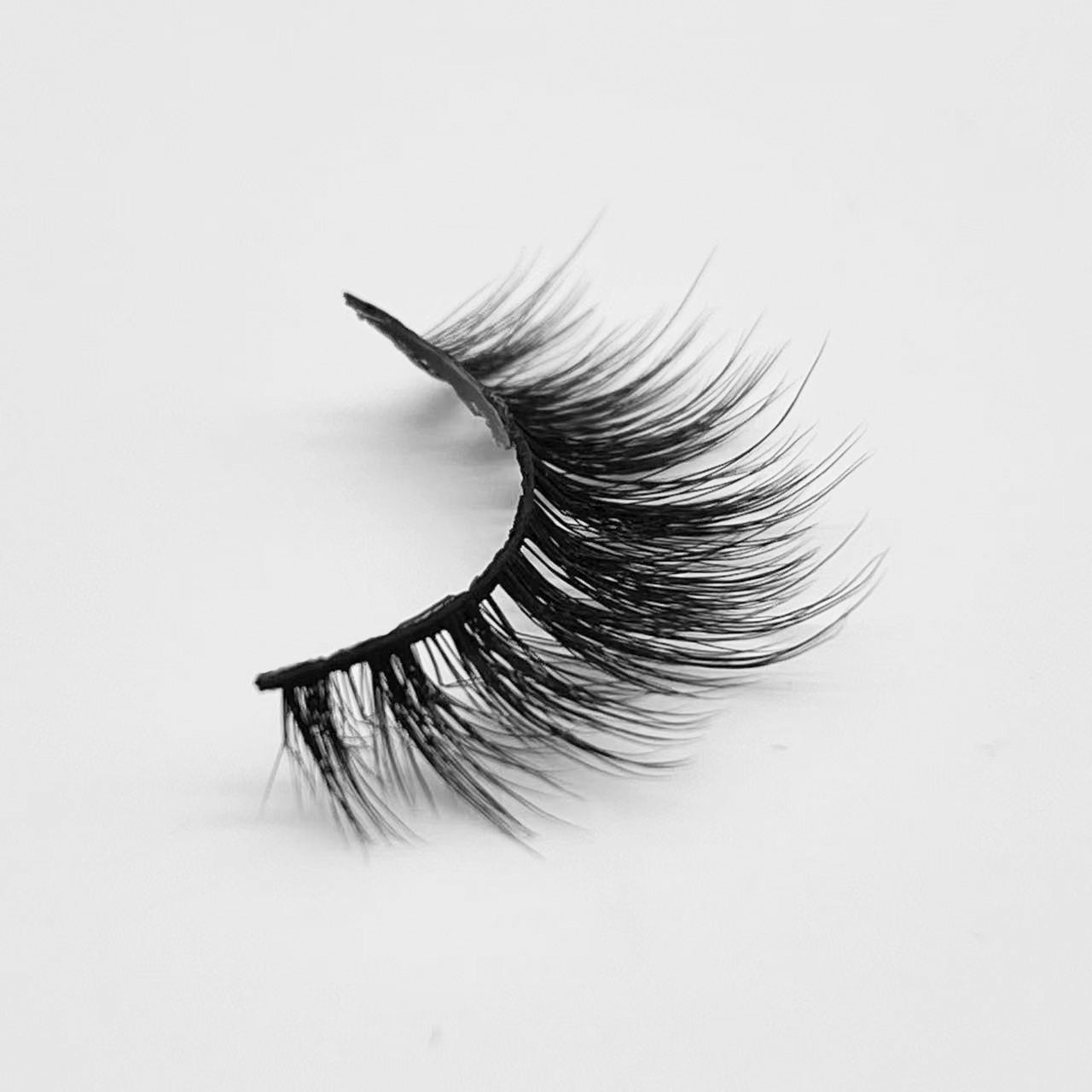 Cils de vison 3d en fausse soie 15 mm