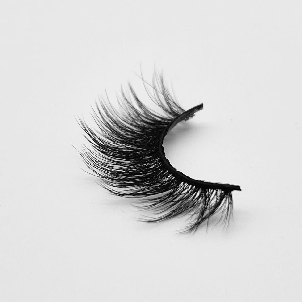 Cils de vison 3d en fausse soie 15 mm