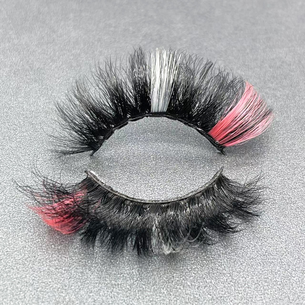 Neuer Make-up-Trend Bunte Wimpern 15mm 20mm