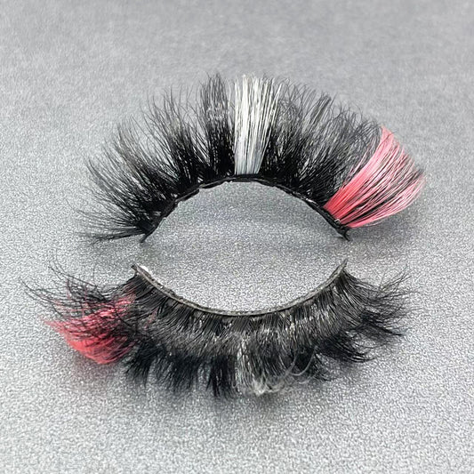 New Makeup Trend Colorful Lashes 20mm --- GCA1865