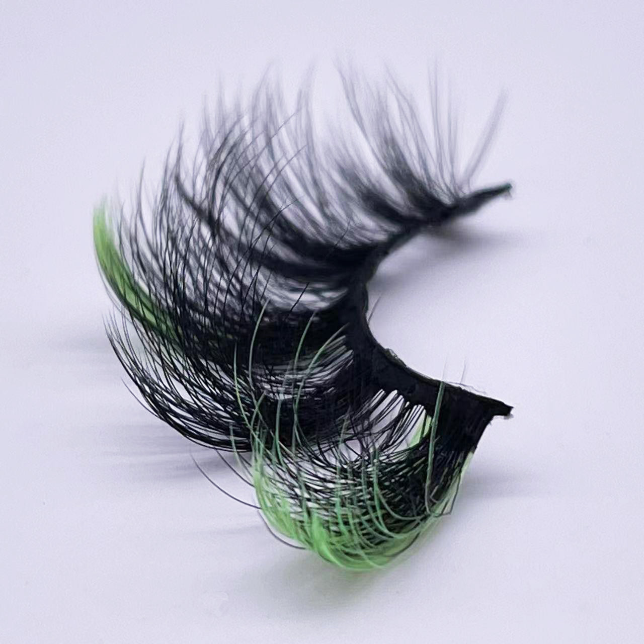 Nouvelle tendance de maquillage cils colorés 15 mm 20 mm