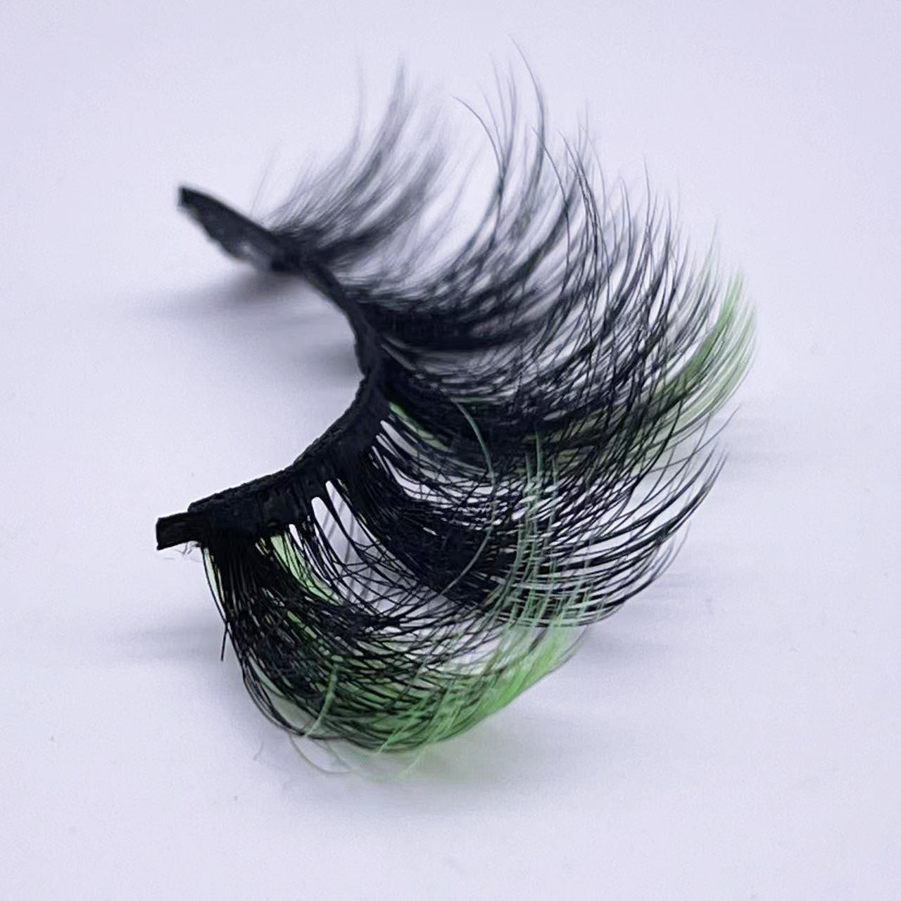 Nouvelle tendance de maquillage cils colorés 15 mm 20 mm