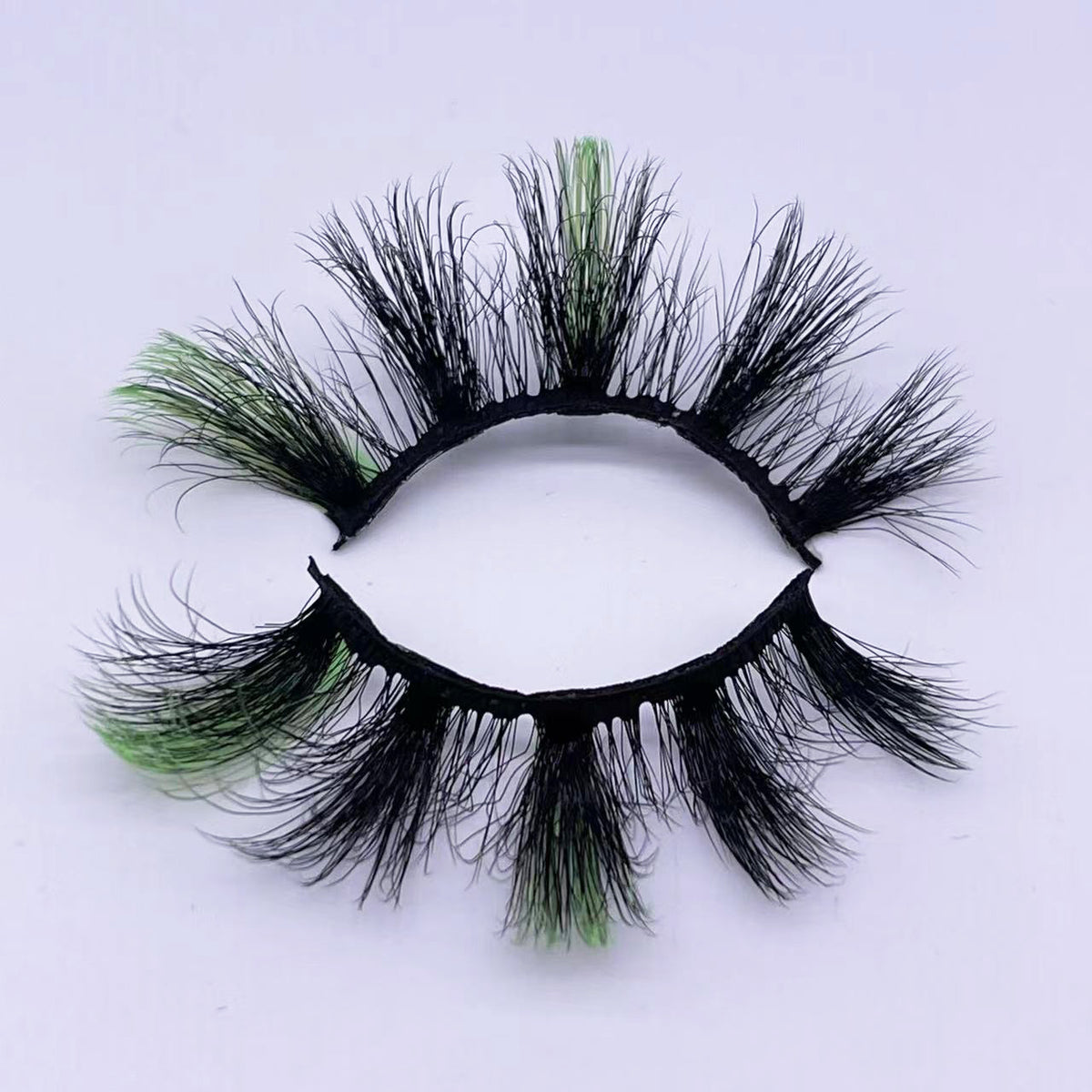 Nouvelle tendance de maquillage cils colorés 15 mm 20 mm