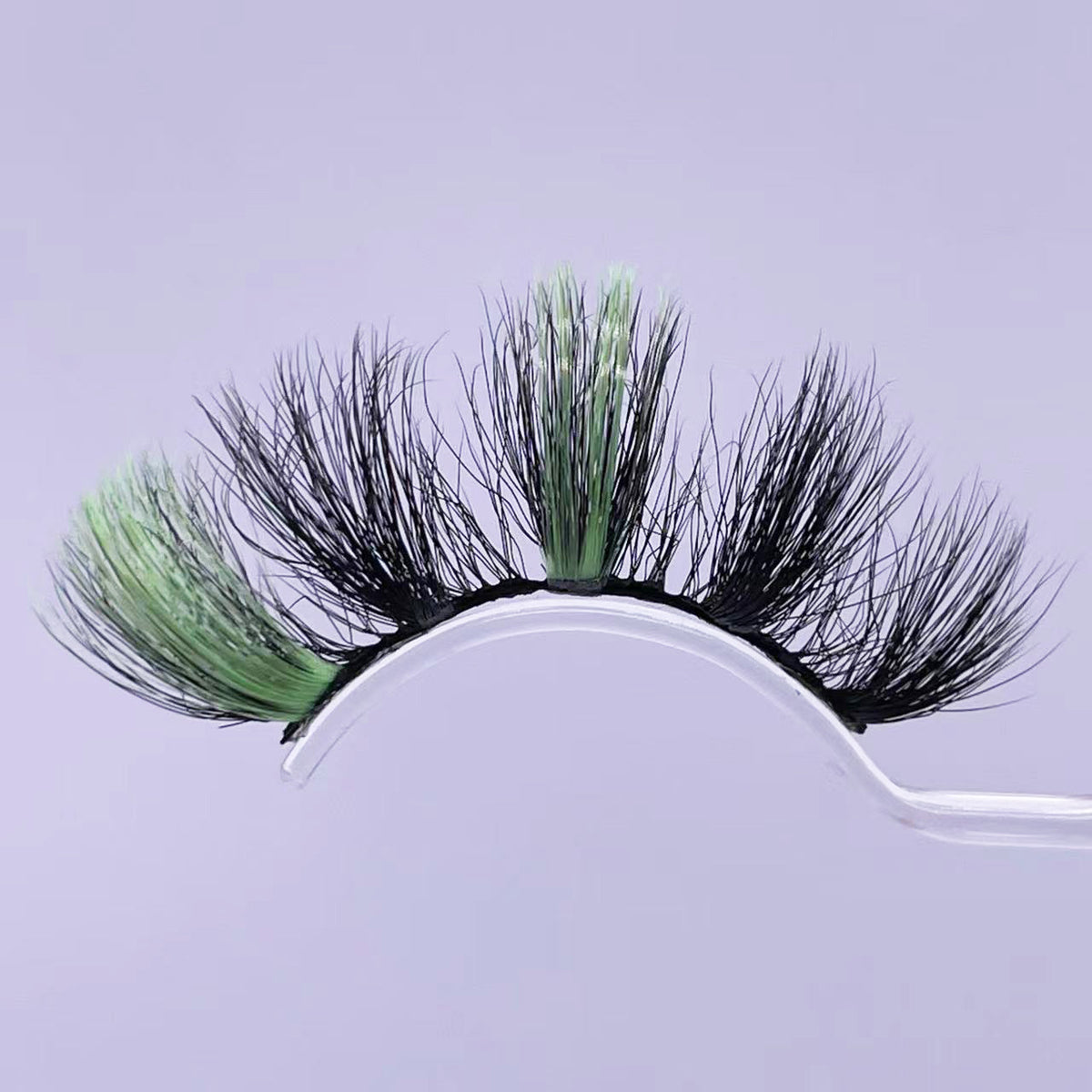 Nouvelle tendance de maquillage cils colorés 15 mm 20 mm