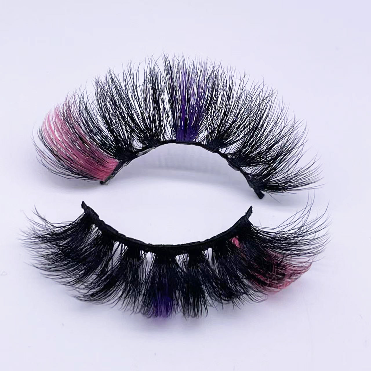 Neuer Make-up-Trend Bunte Wimpern 15mm 20mm
