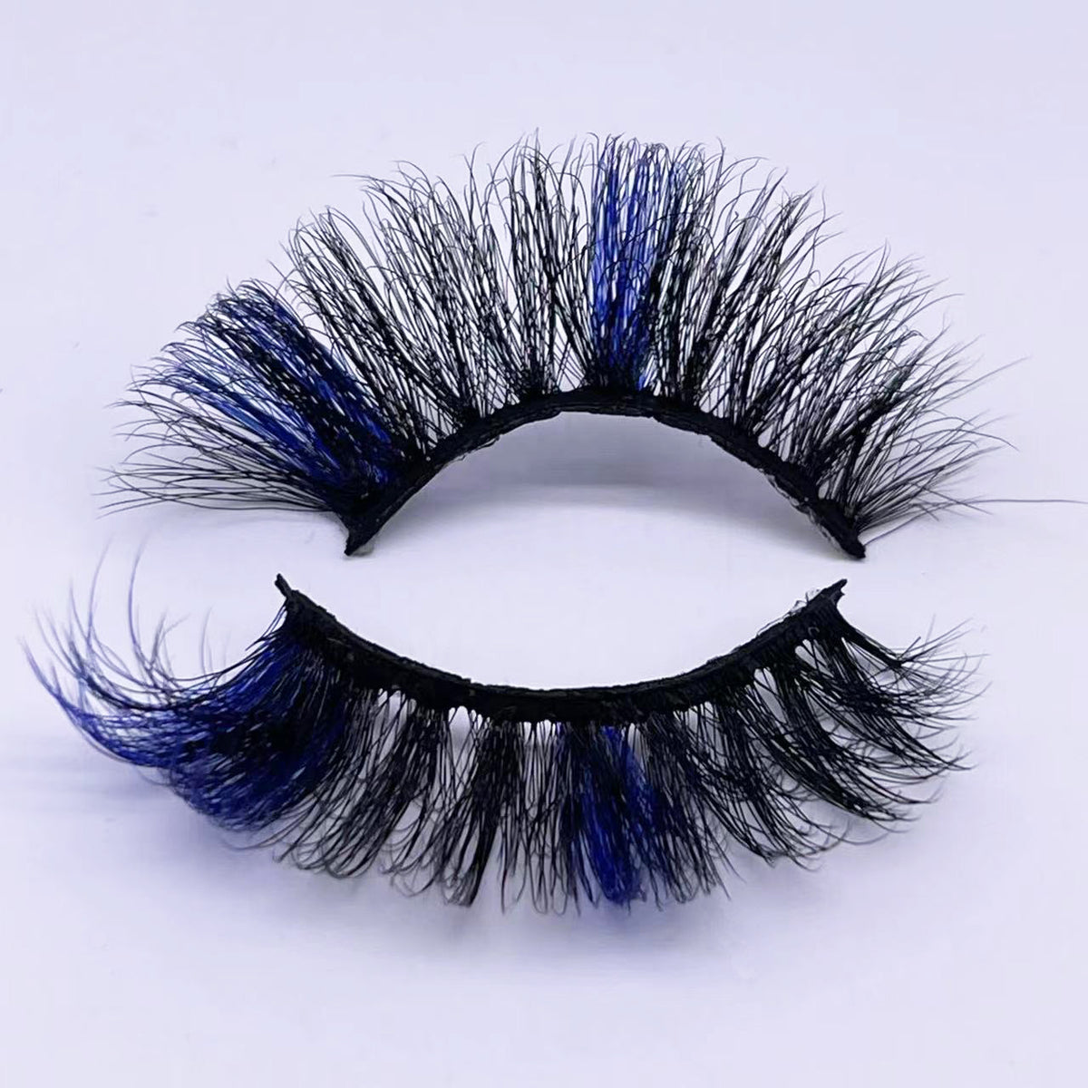 Neuer Make-up-Trend Bunte Wimpern 15mm 20mm