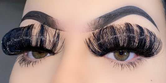 Russian Lashes strips D curl 30mm --- GCA1819